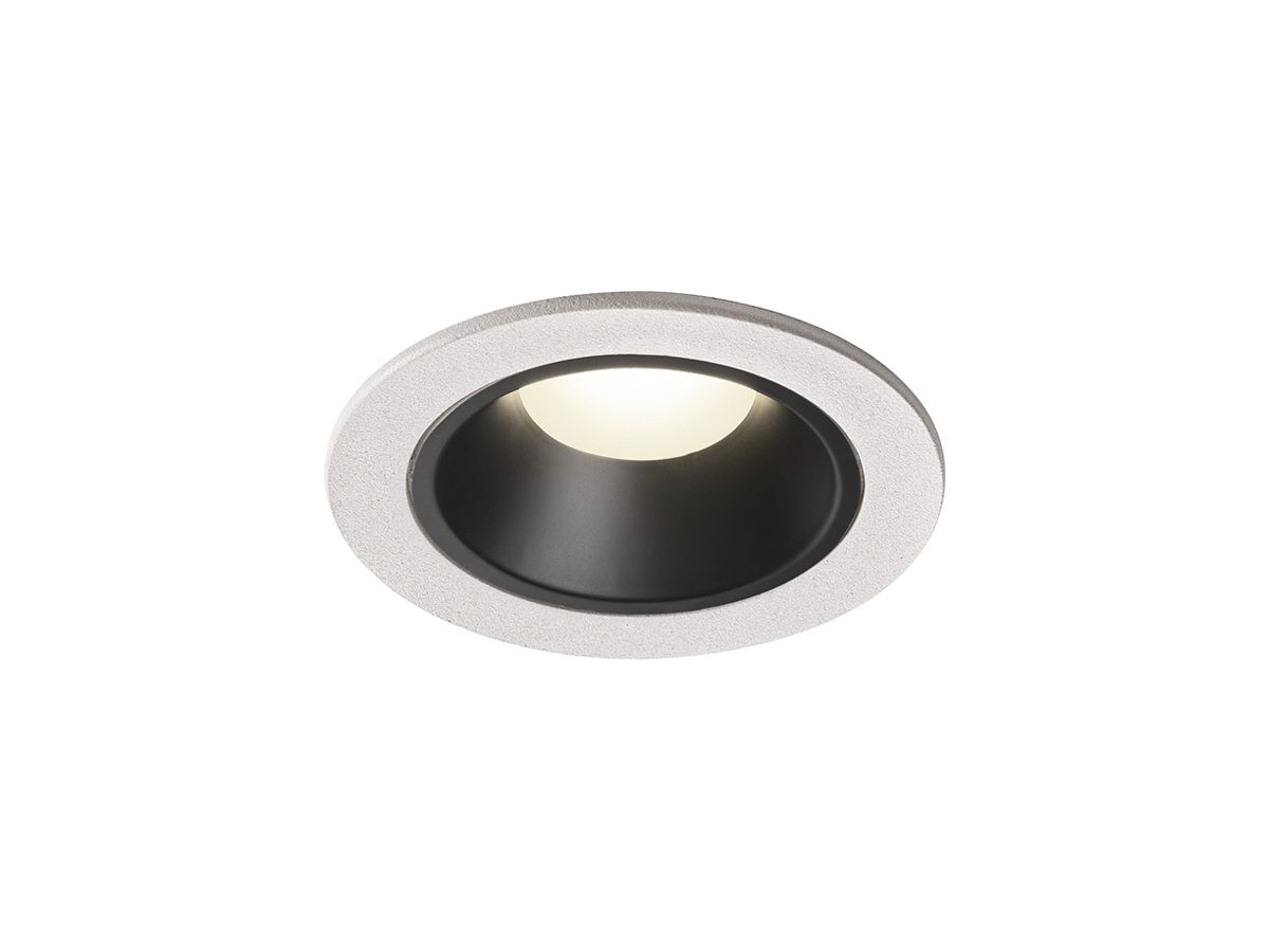 LED-Downlight SLV NUMINOS S 8.6W 730lm 4000K 55° DIM Ø80×52mm ws/sz