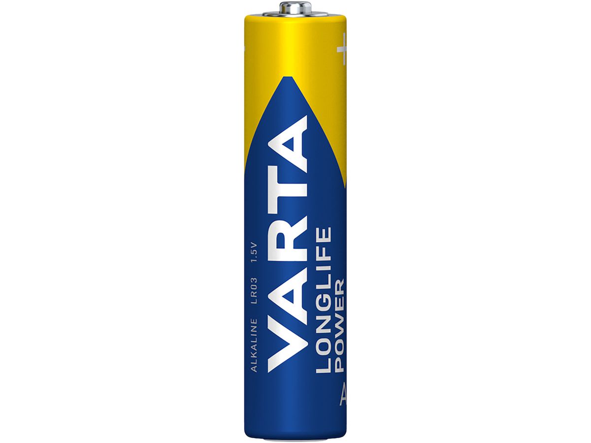 Batterie Alkali VARTA Longlife Power AAA