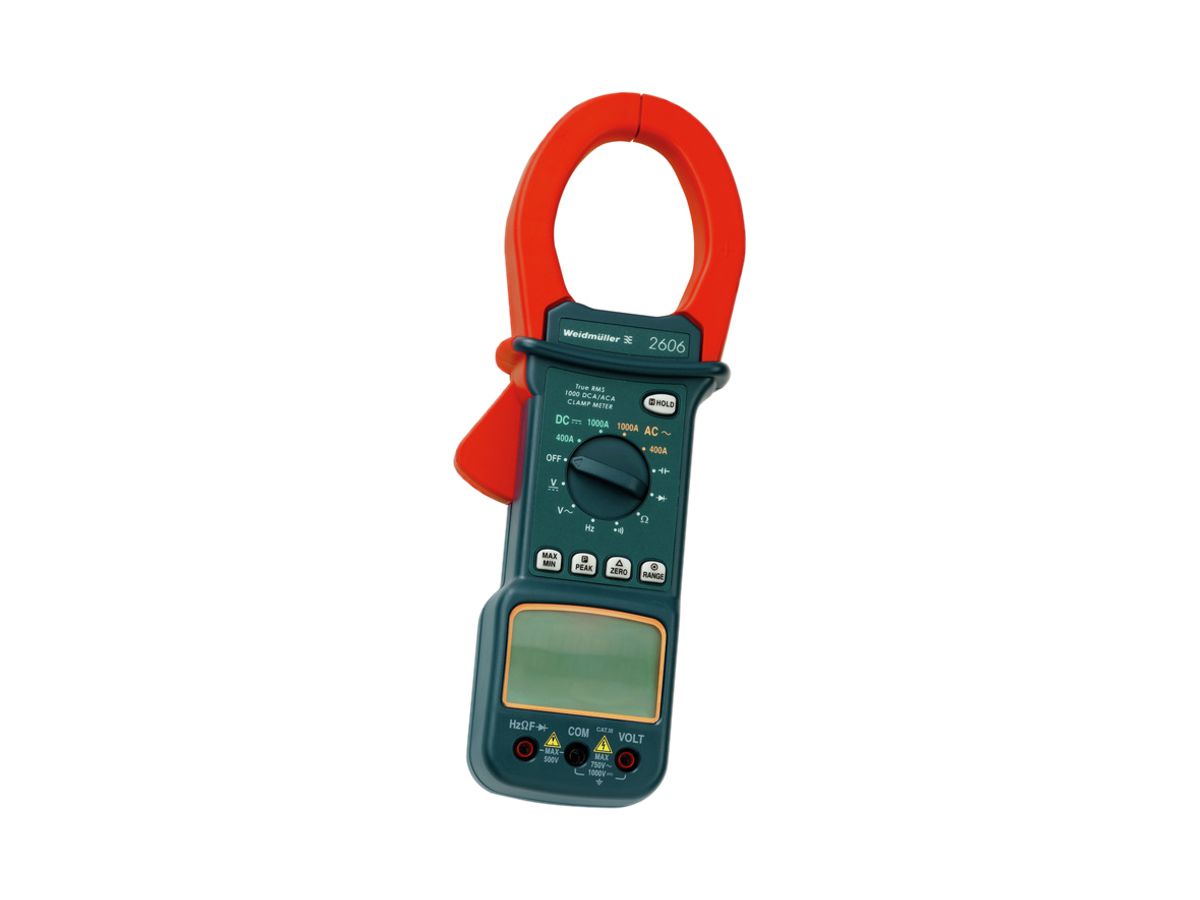 Zangenmessgerät Weidmüller MULTIMETER C 2606 digital