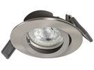 EB-LED-Downlight LDV SP SET GU10 4.3W 350lm 2700K Nickel