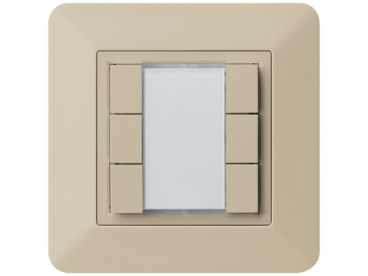 AP-Multifunktionstaster kallysto.trend KNX RF 6-fach beige