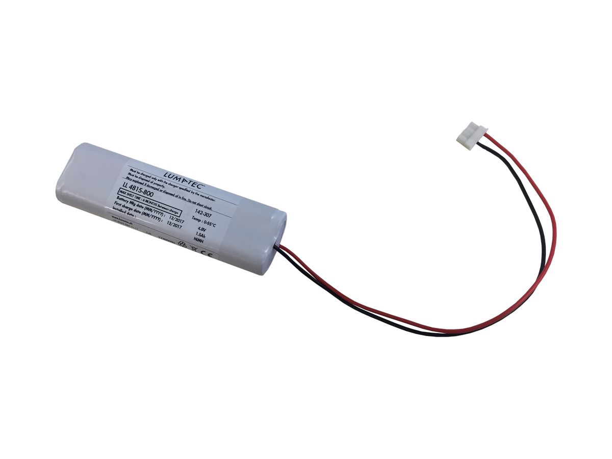 Notlicht-Akku Lumatec LL 4815-B00, 4.8V 1.5Ah