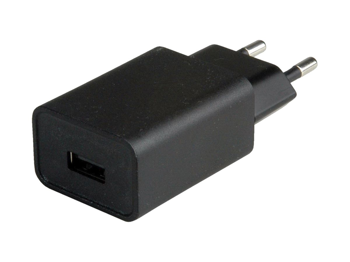 USB-Steckdosen-Ladegerät VALUE, 1×USB-A, 12W