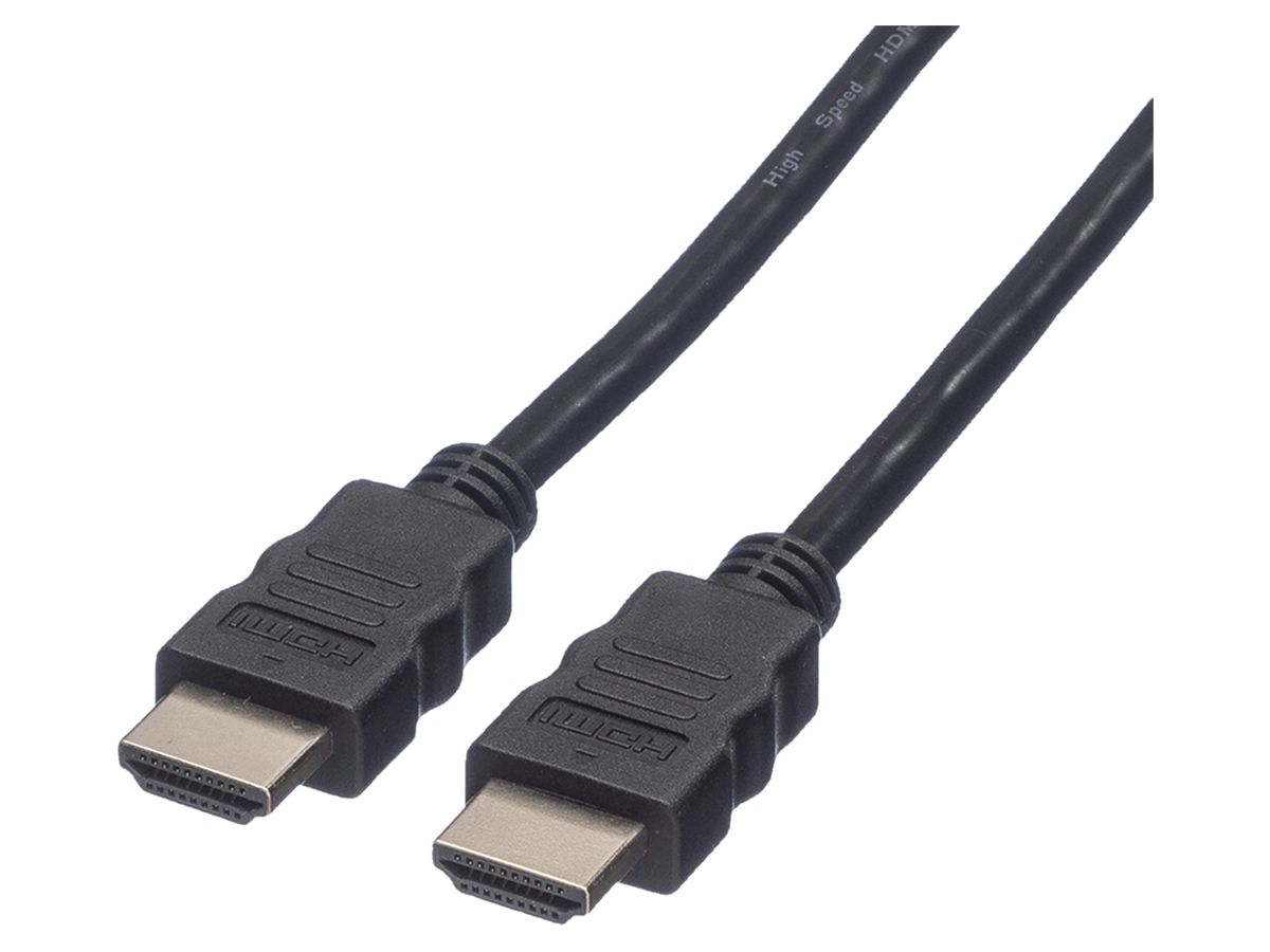 HDMI-Kabel VALUE 4K@60Hz (HDMI 2.0) HDR 3D Ethernet schwarz 3m