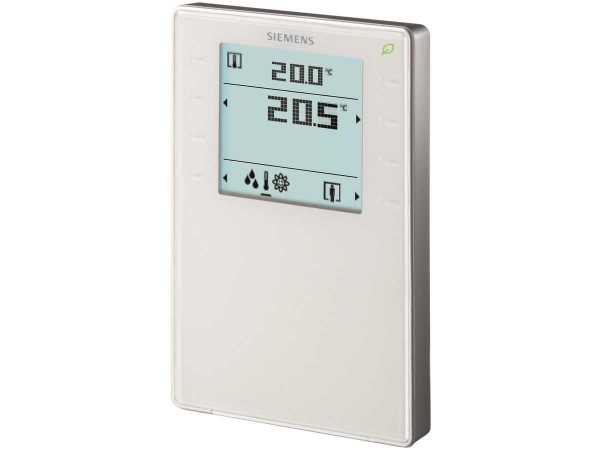 AP-KNX-Raumbediengerät Siemens QMX3.P34, weiss