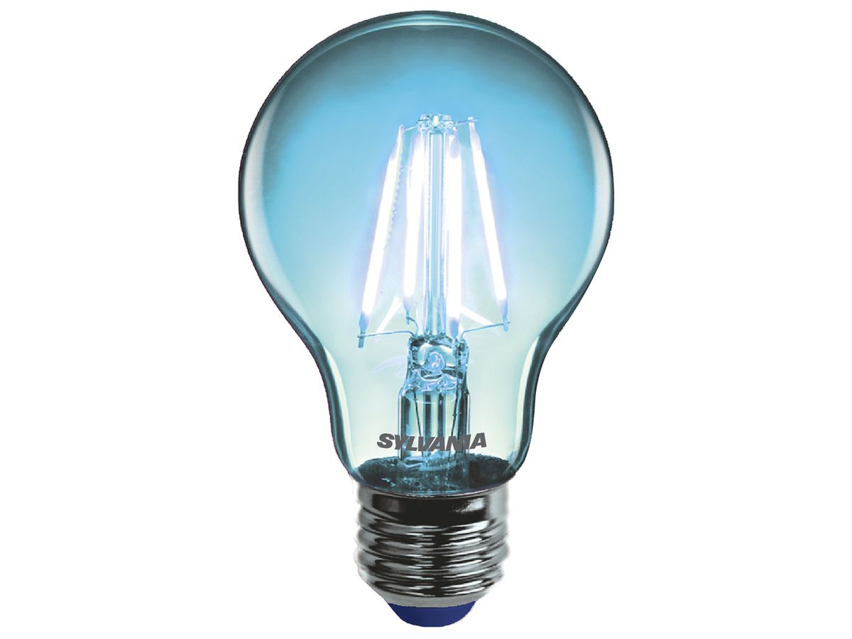 LED-Lampe Sylvania ToLEDo Retro Chroma A60 E27 SL 4.1W 80lm blau