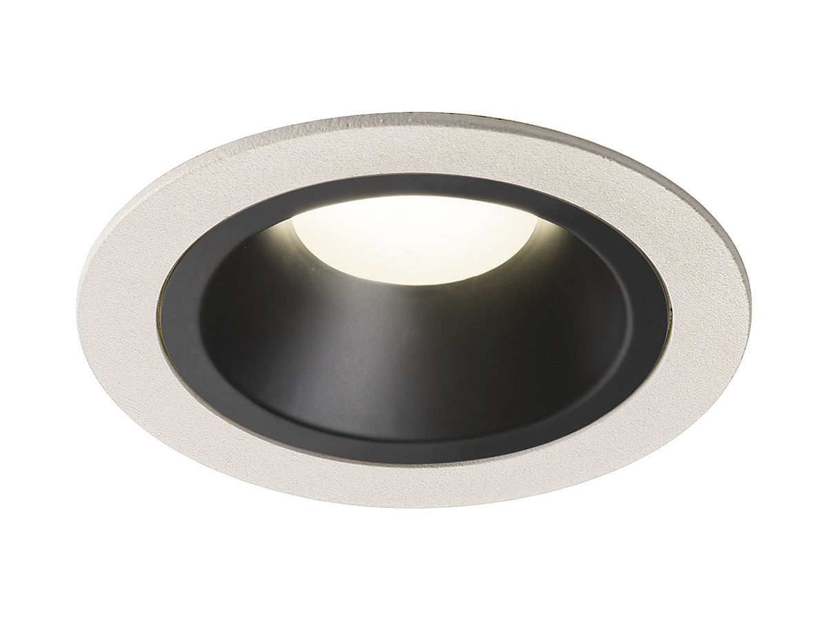 LED-Downlight SLV NUMINOS M 17.5W 1600lm 4000K 20° DIM Ø105×68mm ws/sz