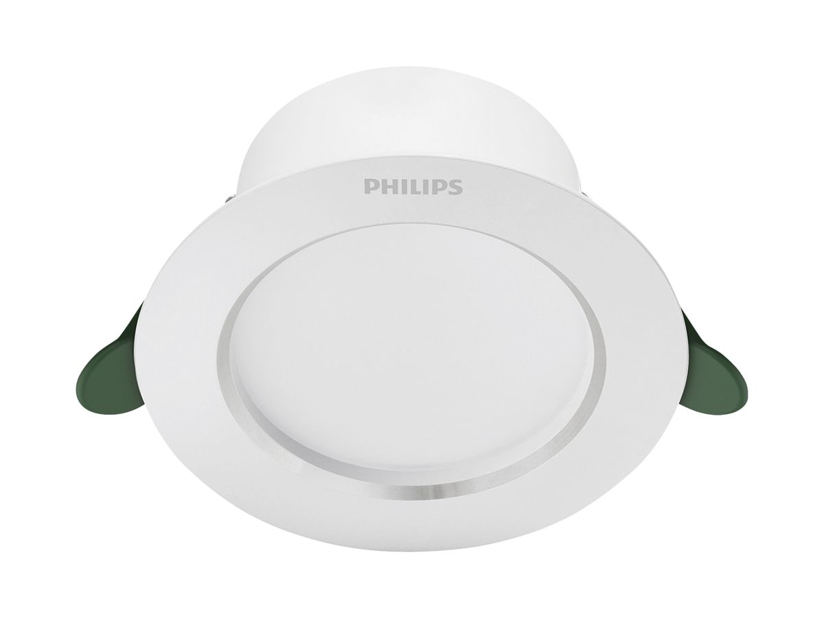LED-Downlight Philips DIAMOND 5W 900lm 3000K 110° Ø145mm weiss