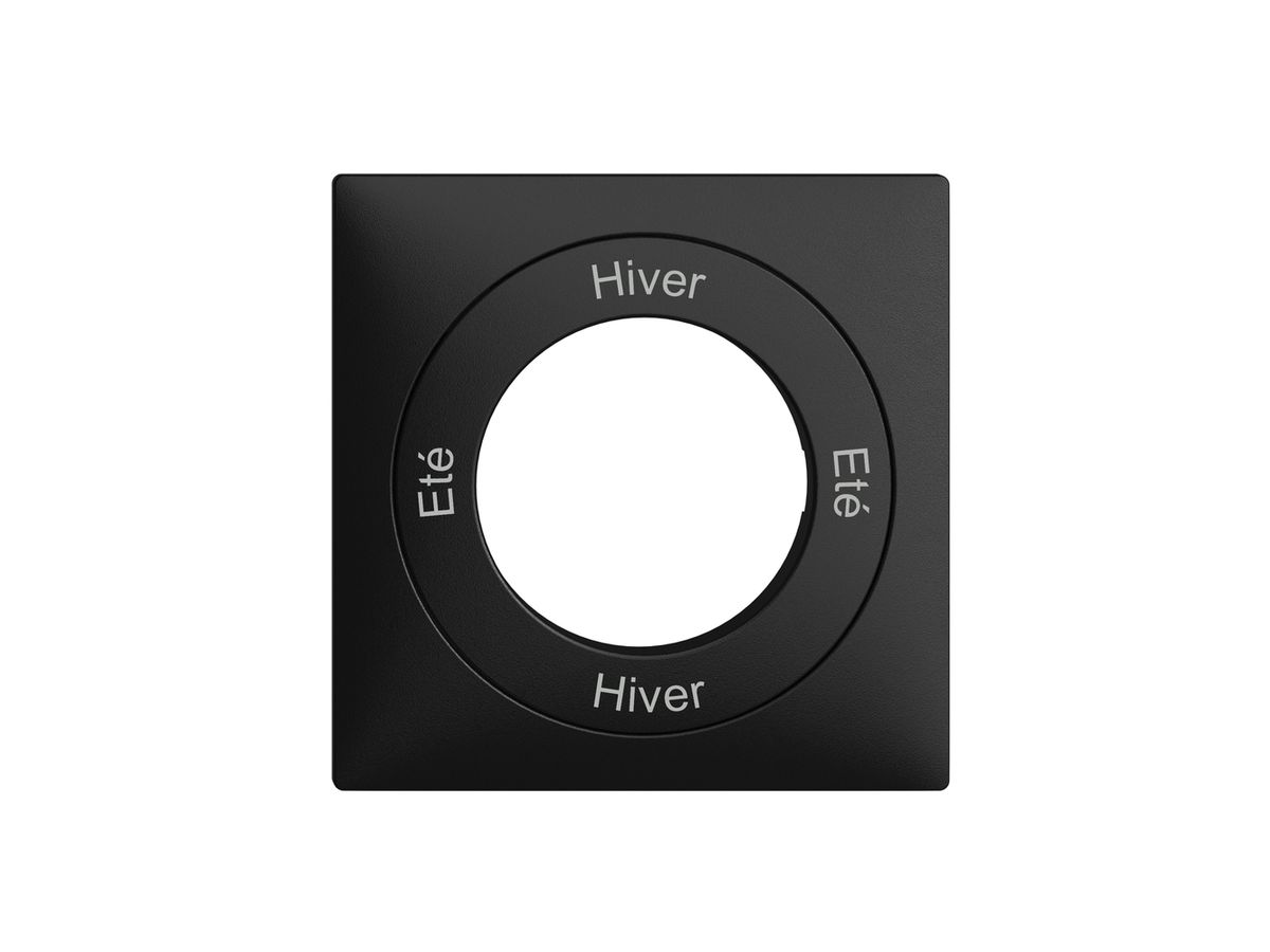 Frontset Eté-Hiver-Eté-Hiver EDIZIOdue 60×60mm schwarz