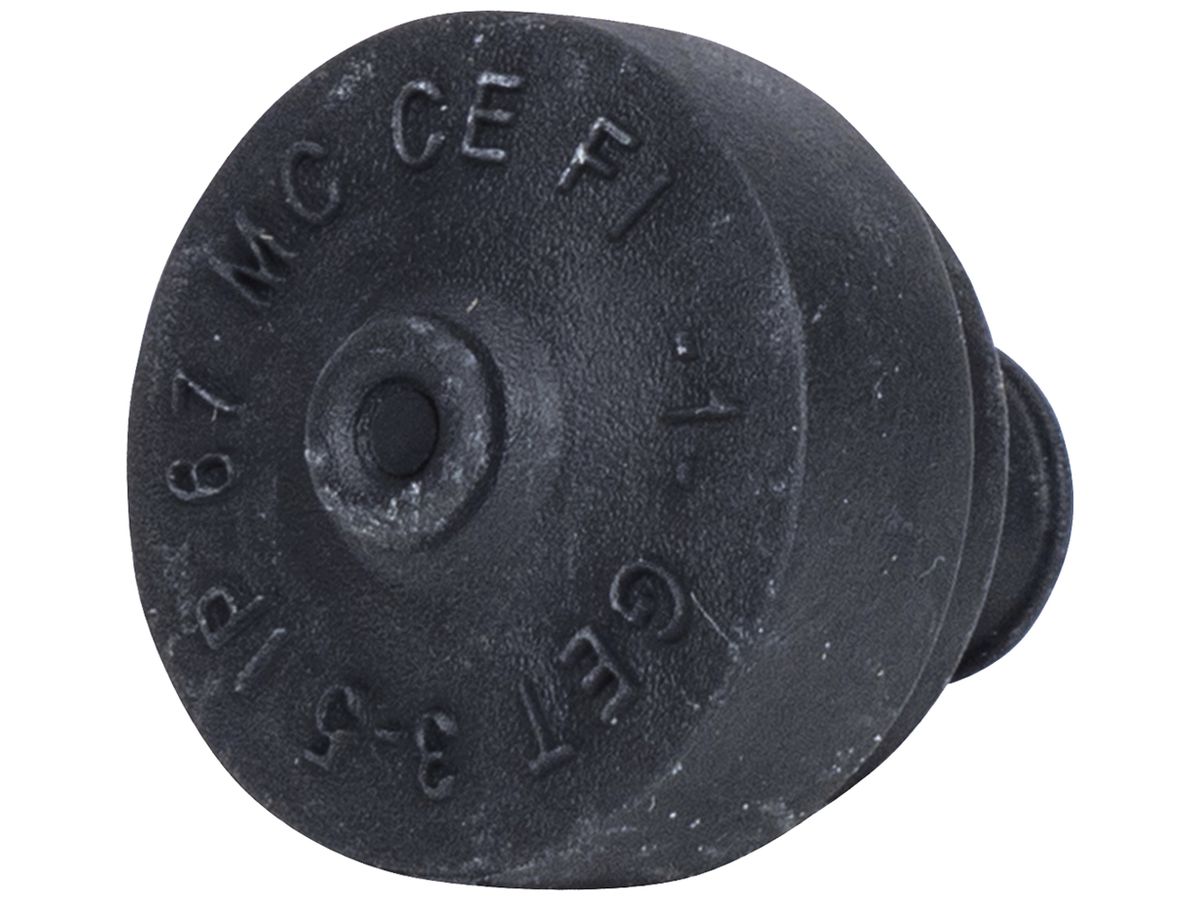 Gummdurchführung Plica GET, M20, für Kabel Ø7…10mm, schwarz