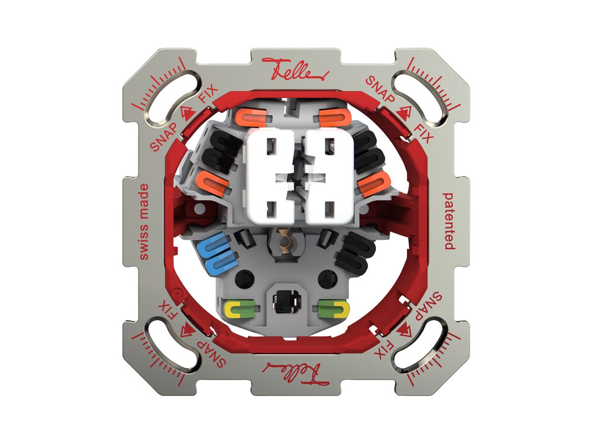 UP-Kombination Feller SNAPFIX® AR+Schema 3+T13