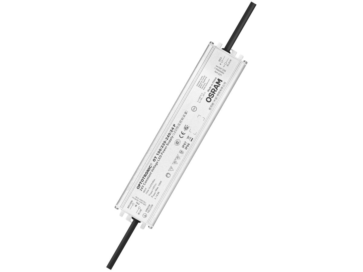 LED-Konverter OT 100/220…240/24 P 100W 24VDC 240×50×34mm IP66