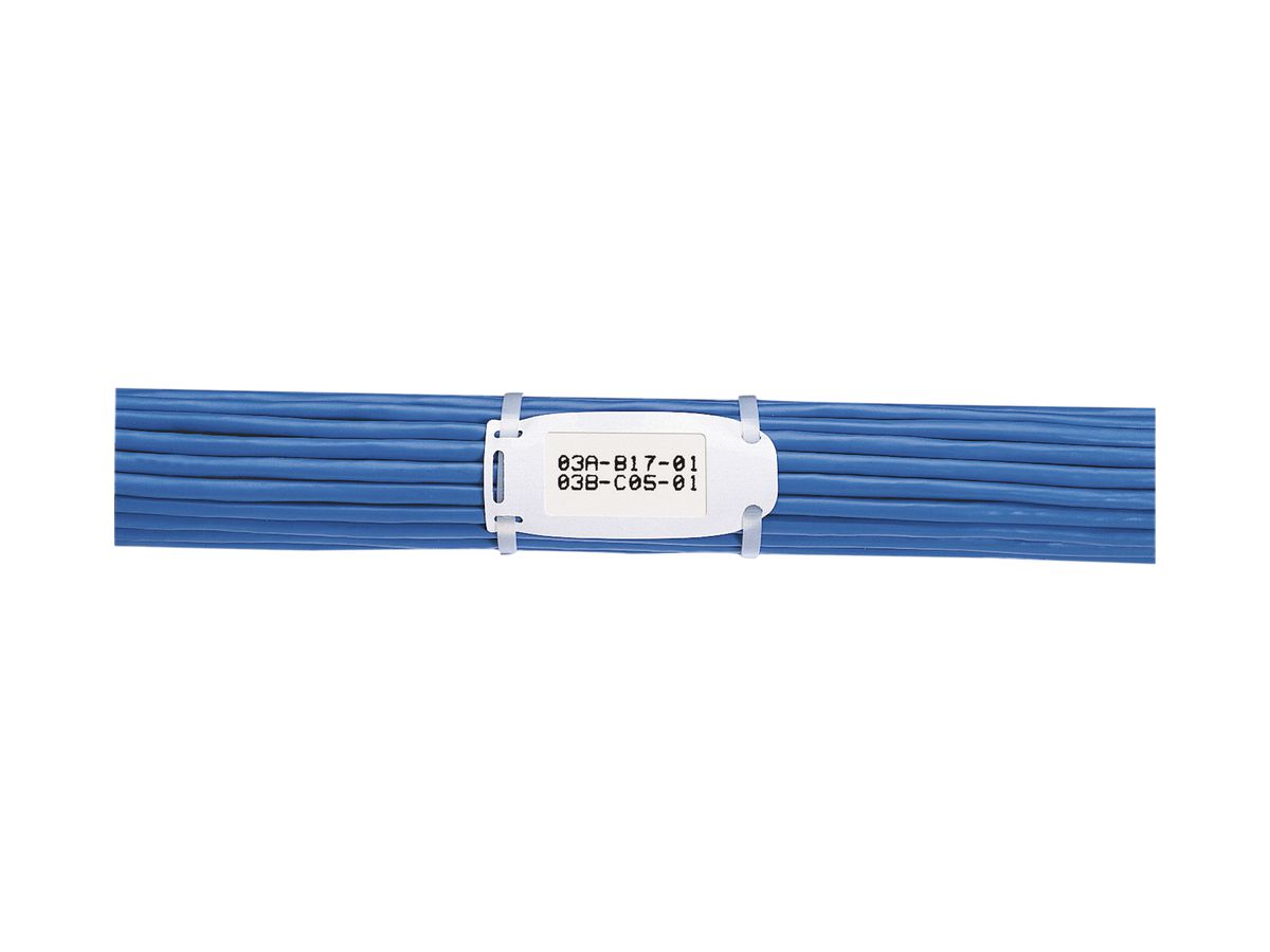 Kabelmarkierungshalter Panduit SLCT-WH 76.2×33.3mm weiss