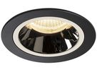 LED-Downlight SLV NUMINOS M 17.5W 1550lm 3000K 20° DIM Ø105×68mm sz/Cr