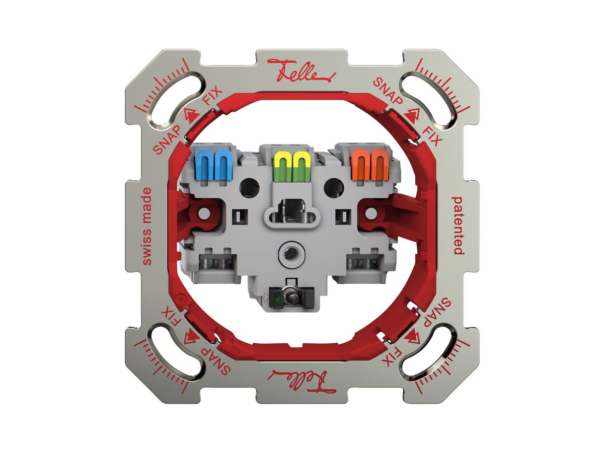 UP-Steckdose Feller SNAPFIX® 1×T13 mit LED