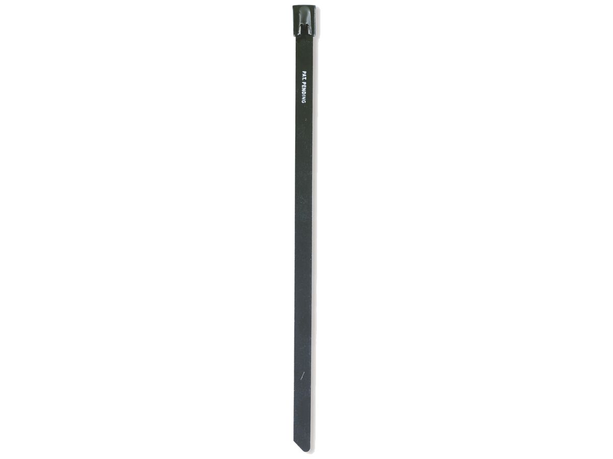 Kabelbinder CIMCO aus Edelstahl AiSi 316 7.9×200mm max.Ø50mm 1200N schwarz