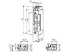 Türöffner BSW B3001--K, 10…24VUC, stromlos geschlossen, Radiusfalle