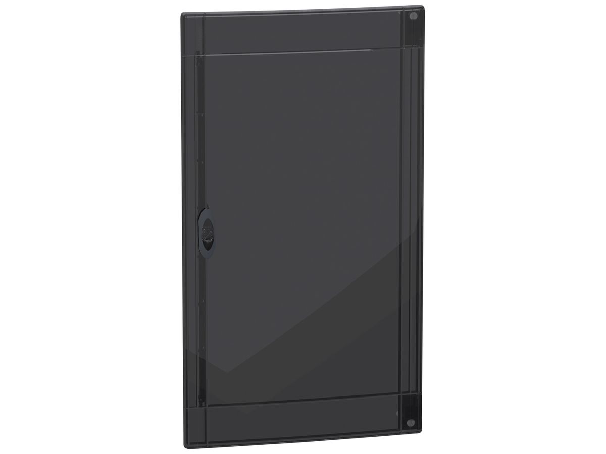 Tür SE PrismaSeT XS für 4×18TE Sichttür transparent grau 426×750×20mm