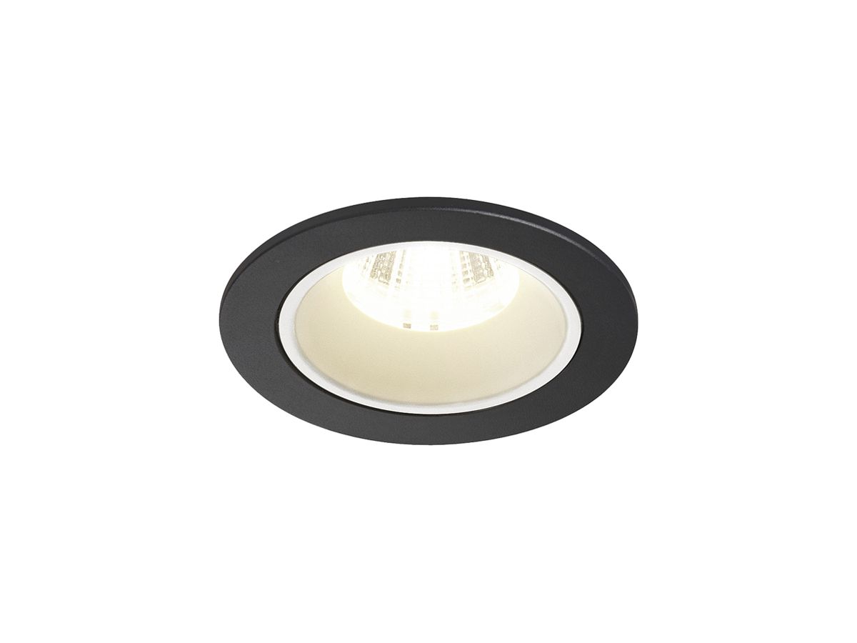 LED-Downlight SLV NUMINOS S 8.6W 790lm 4000K 40° DIM Ø80×52mm sz/ws