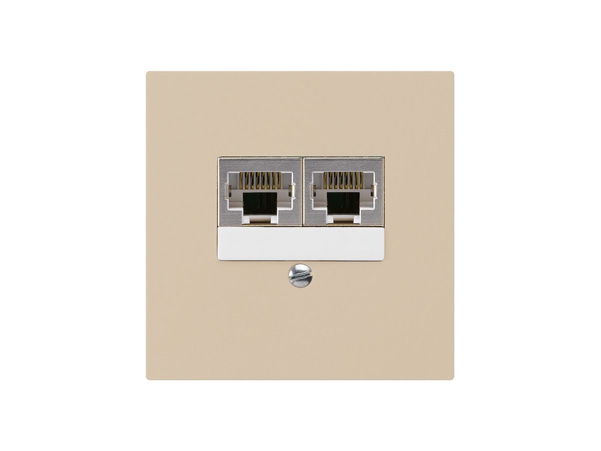 UP-Dose kallysto 2×RJ45s getrennt UKV beige