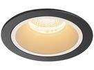 LED-Downlight SLV NUMINOS L 25.4W 2250lm 2700K 40° DIM Ø130×85mm sz/ws