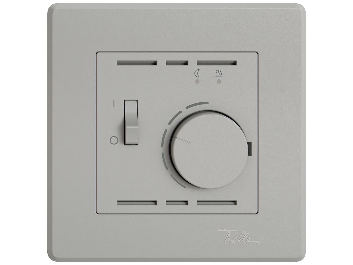 UP-Raumthermostat EDIZIO.liv SNAPFIX® m.Temperaturbegr.f.Bodenheizungen hgu