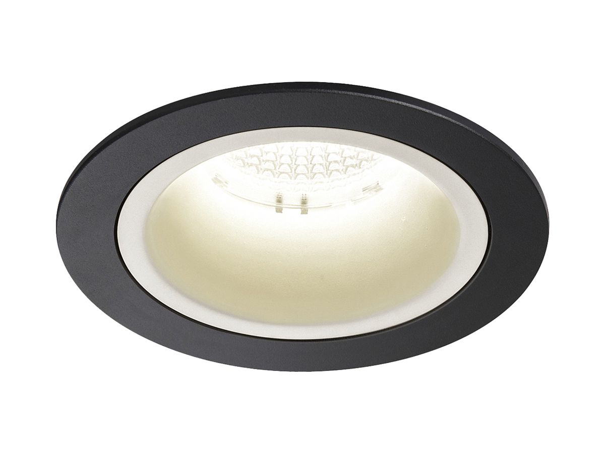 LED-Downlight SLV NUMINOS M 17.5W 1750lm 4000K 20° DIM Ø105×68mm sz/ws