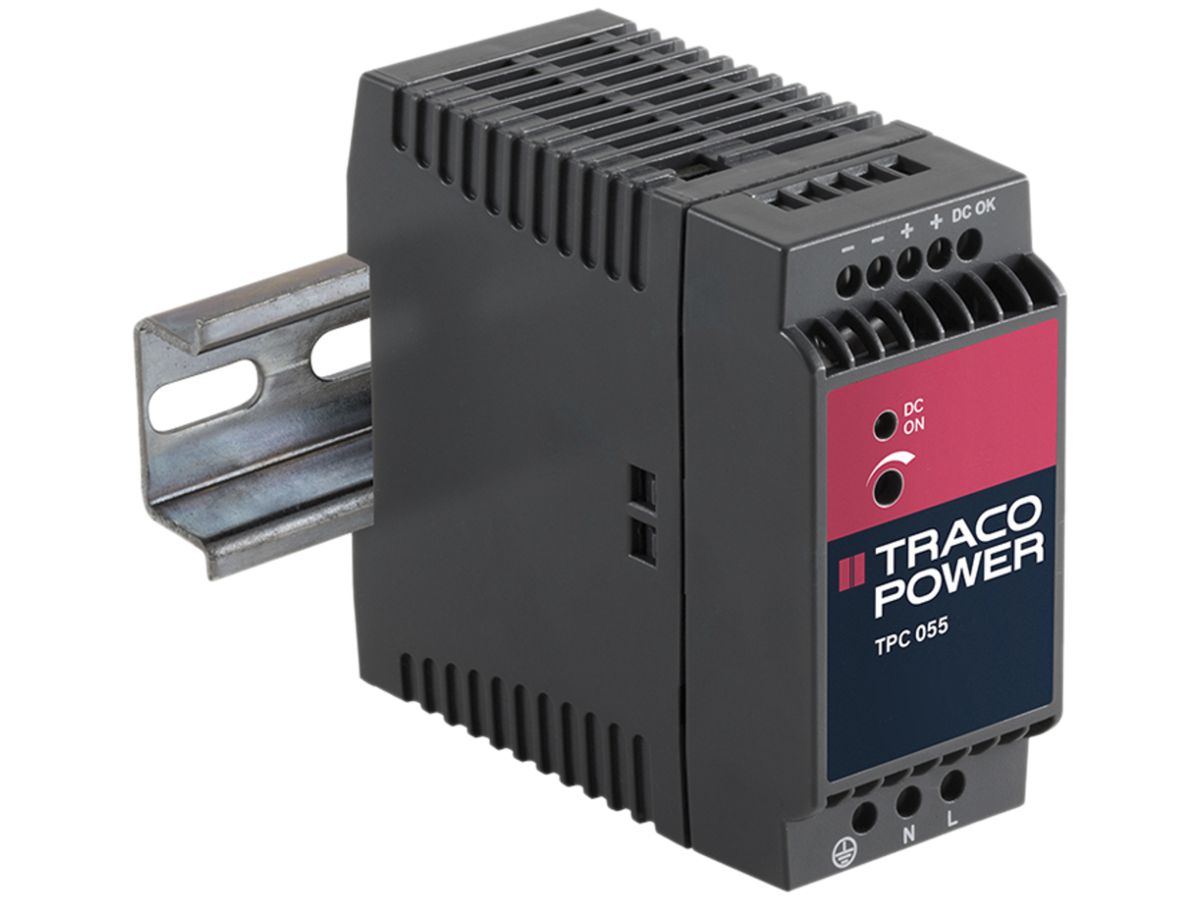 EB-Netzteil Traco TPC 055-148, 55W 1.15A 48VDC 45×90×96.5mm