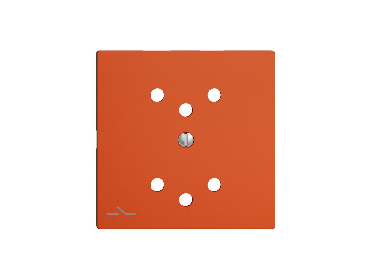Frontplatte EDIZIOdue 2×T12 1×S orange