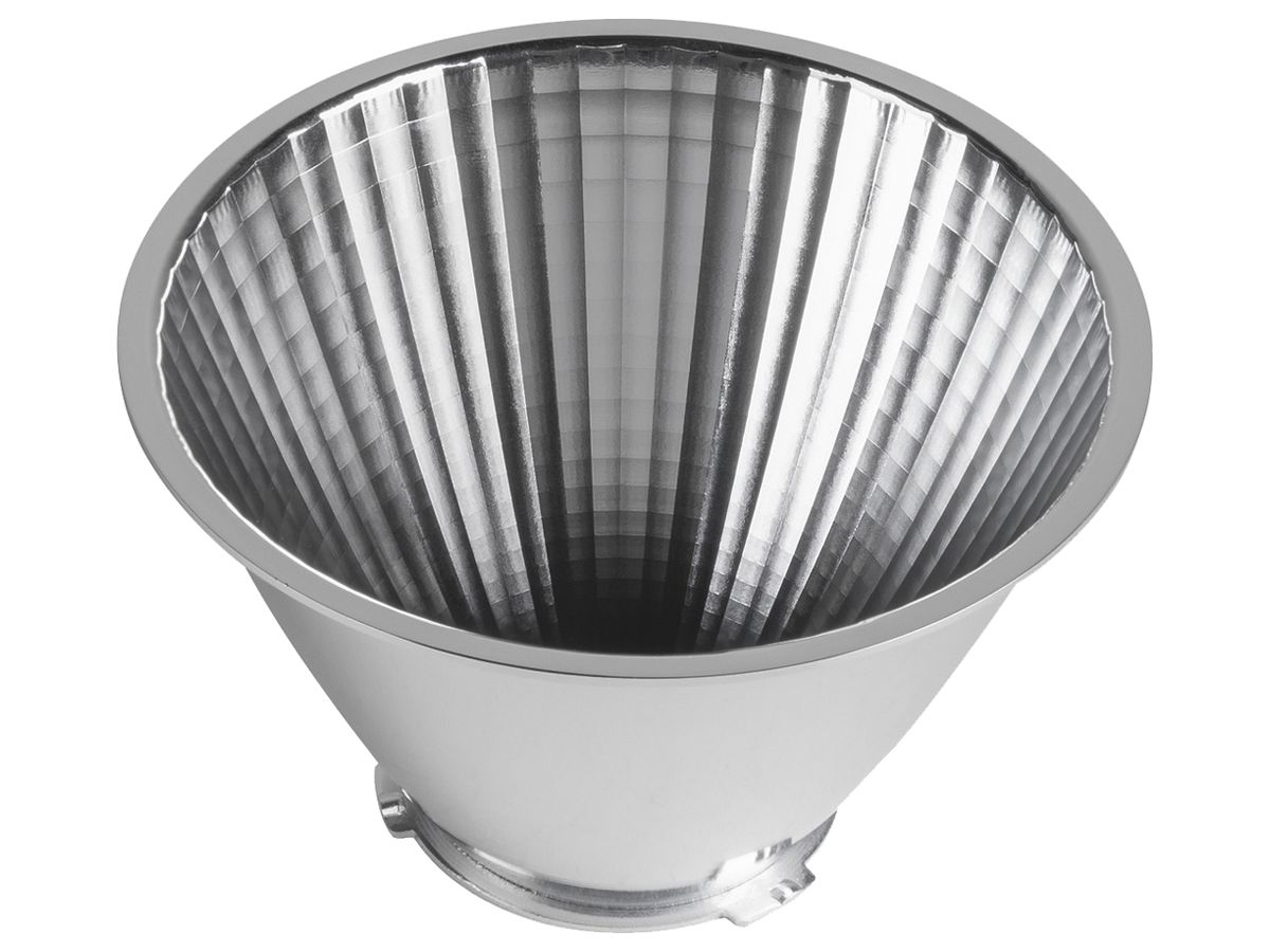 Reflektor SLV DASAR L/XL Aluminium direkt symmetrisch 15° Ø85mm Silber
