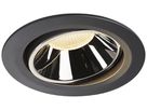 LED-Downlight SLV NUMINOS MOVE XL 37.4W 3500lm 3000K 20° DIM Ø190×118mm sz/Cr