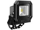 LED-Strahler ESYLUX OFL SUN, 10W 5000K 900lm 133×75×150mm IP65, schwarz