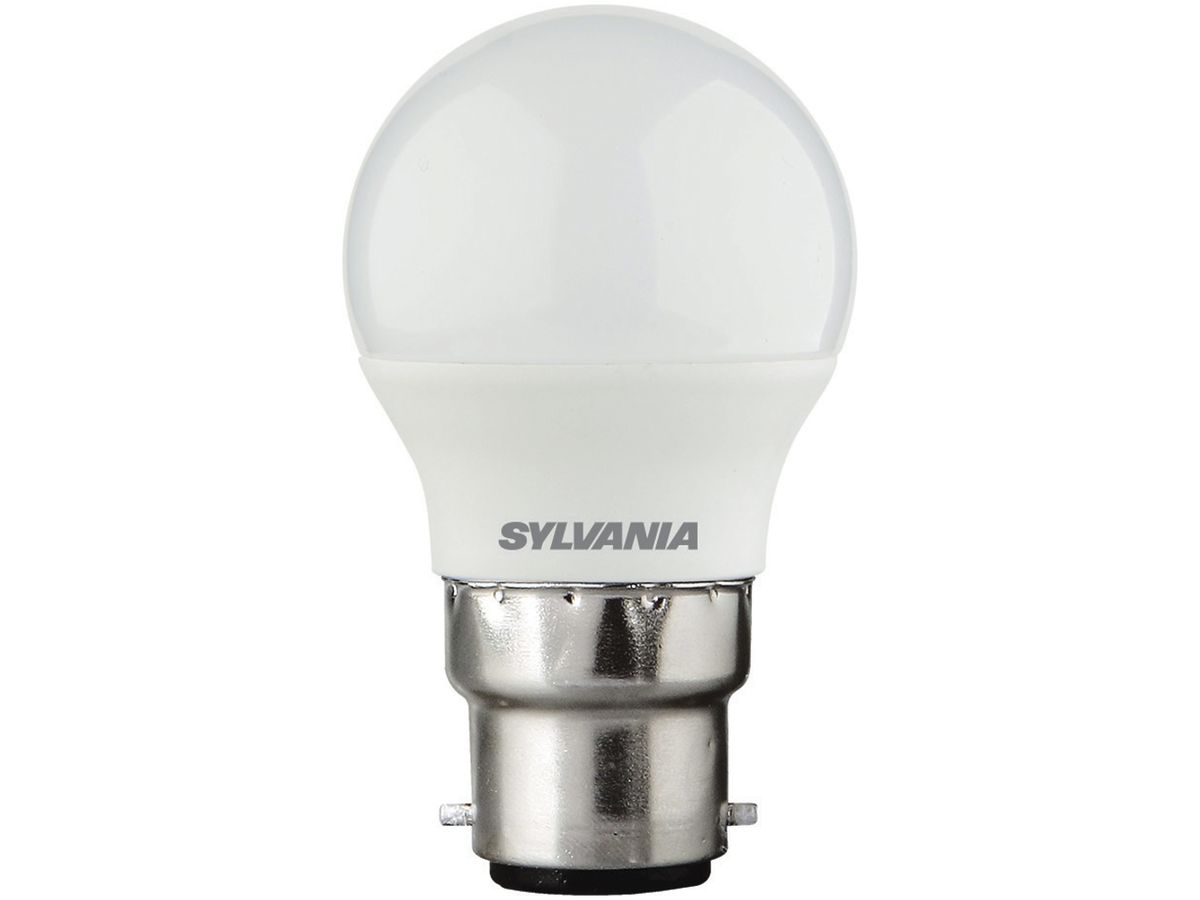 LED-Lampe Sylvania ToLEDo Ball B22 4.5W 470lm 827 SL