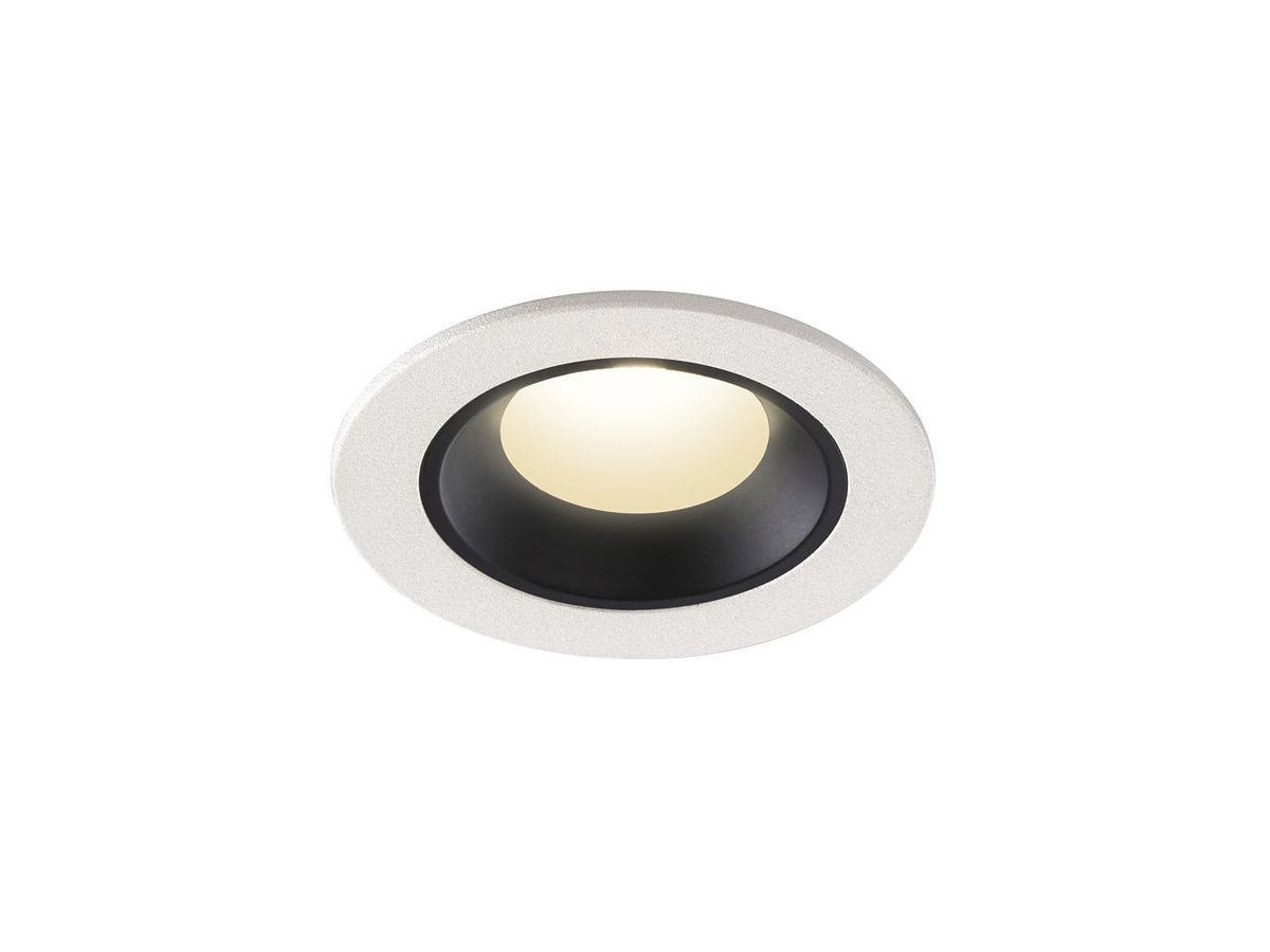 EB-LED-Downlight SLV NUMINOS XS, 7W 200mA 710lm 4000K 55° ws/sz