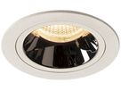 LED-Downlight SLV NUMINOS M 17.5W 1550lm 2700K 55° DIM Ø105×68mm ws/Cr