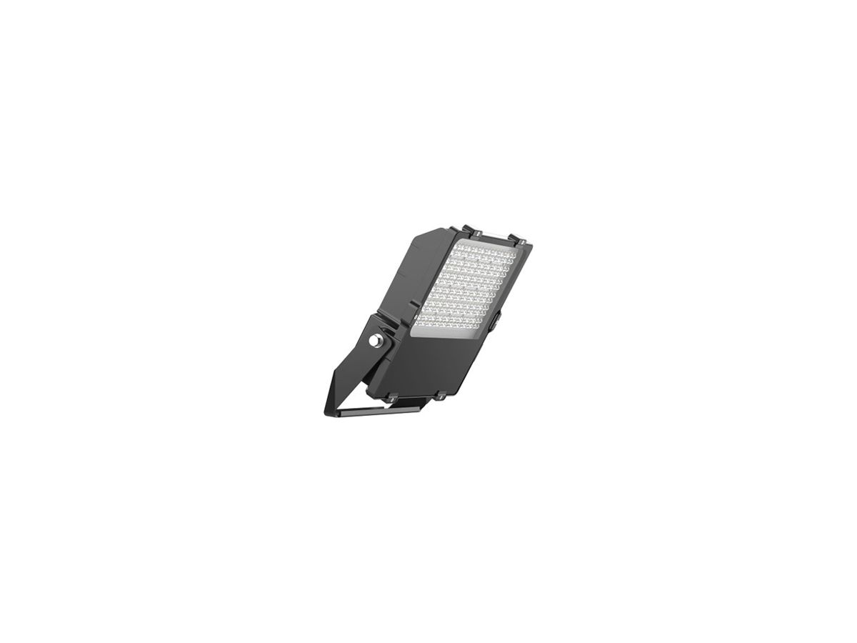 LED-Strahler DOTLUX LENSplus 200W 24340lm 3000K IP66 60×120° 400×345mm schwarz