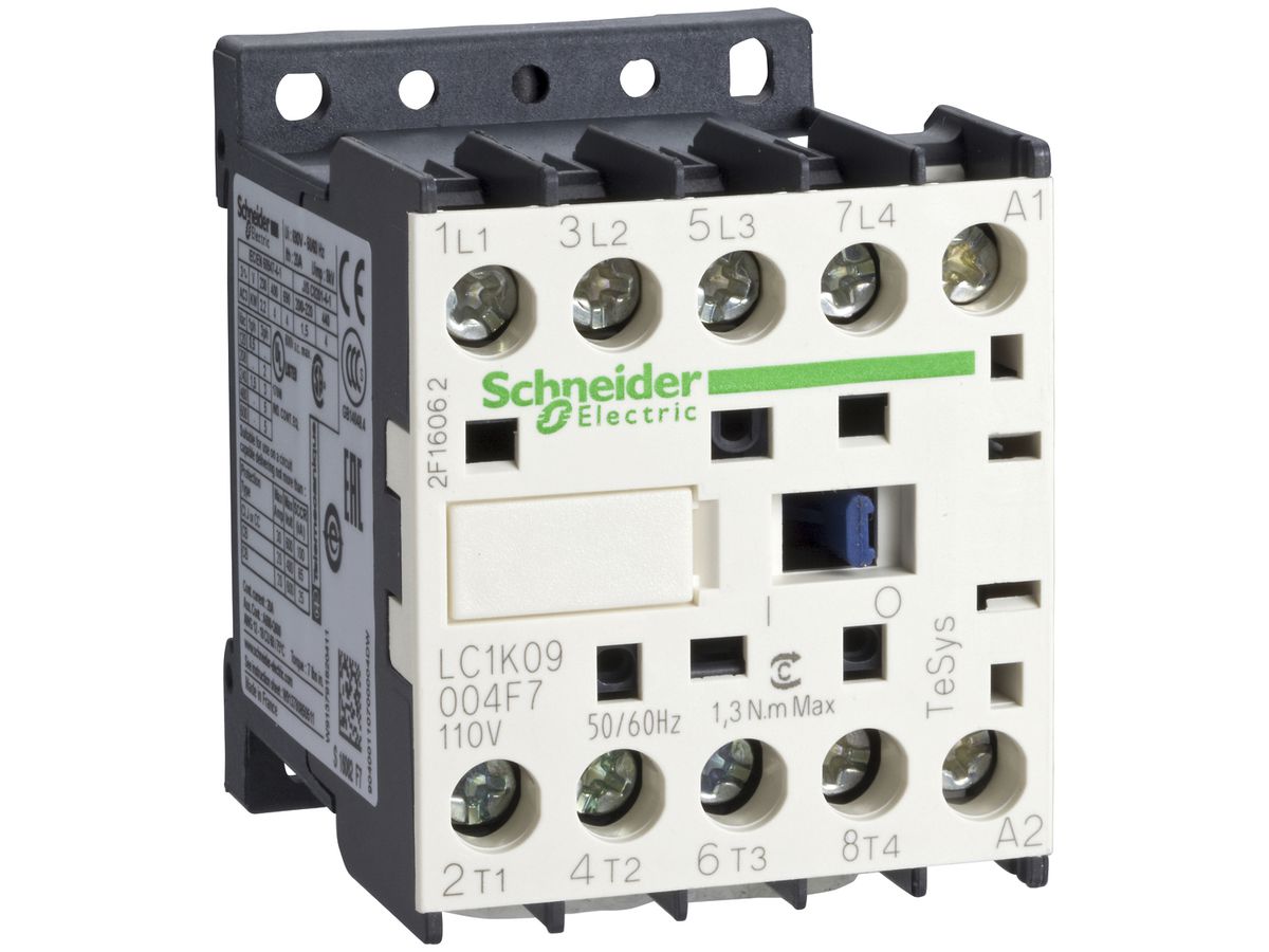 Schütz Schneider Electric LC1 4L 400VAC 4S