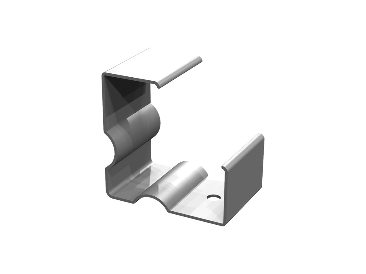 Montageklammer SLV GRAZIA 10 EDGE 22.5×150×22.5mm edelstahl