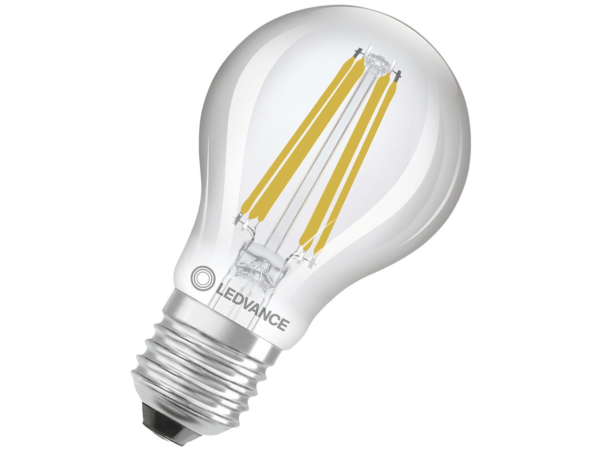 LED-Lampe LEDVANCE CLAS A E27 4.3W 806lm 2700K DIM Ø60×105mm Typ A klar