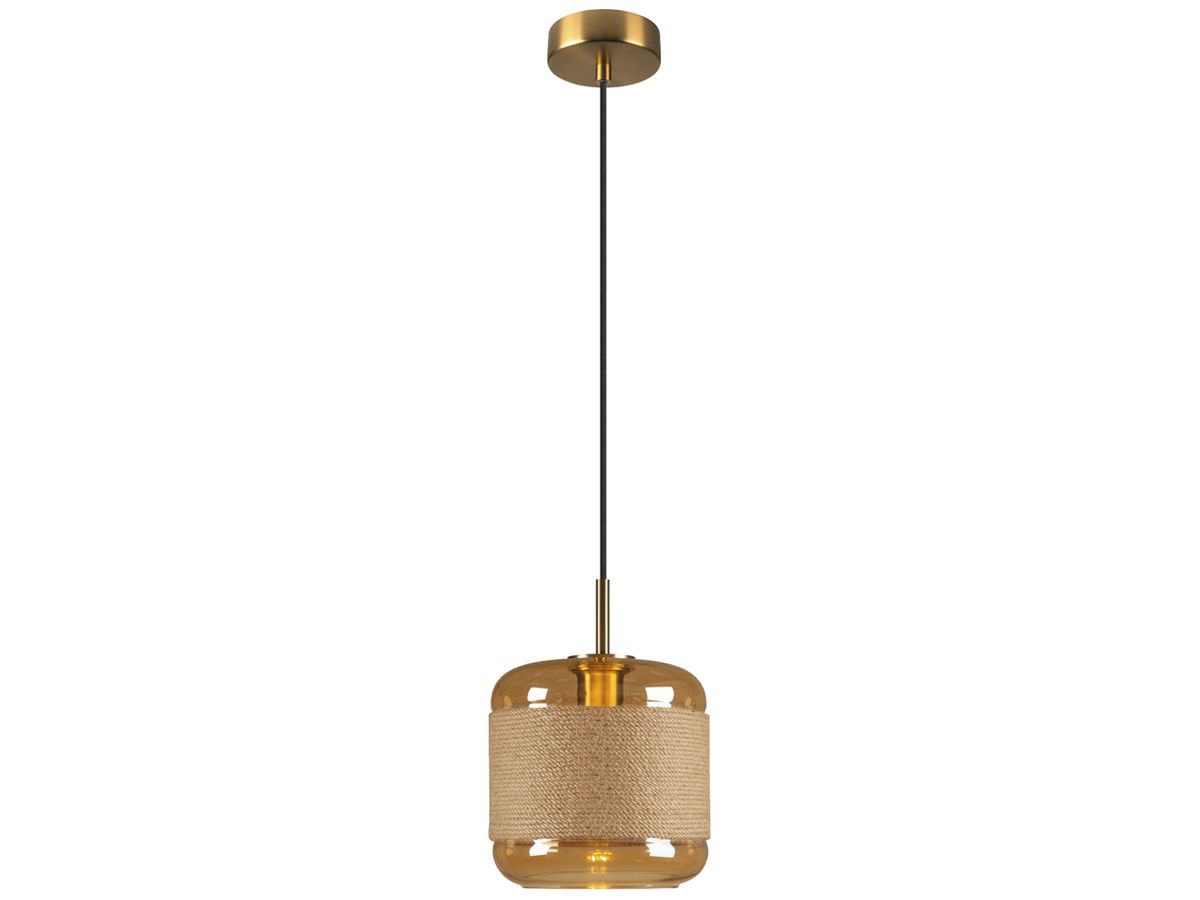 Pendelleuchte SLV PANTILO E27 1×0…15W Ø195mm Gold