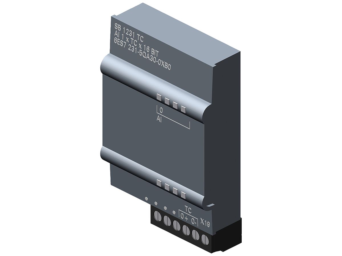 SPS-Eingabemodul Siemens SIMATIC S7-1200 SB 1231 AI 1×16bit TC