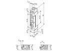 Vorlasttüröffner BSW B5010--K, 10…24VDC, stromlos geschlossen, Radiusfalle