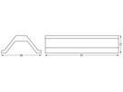 Seilabhängung LEDVANCE TRACKLIGHT Aluminium 40×61×33×47mm schwarz