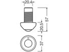 Multisensor LEDVANCE DALI-2 IP65 Licht/Bewegung (IR) Ø37×57mm