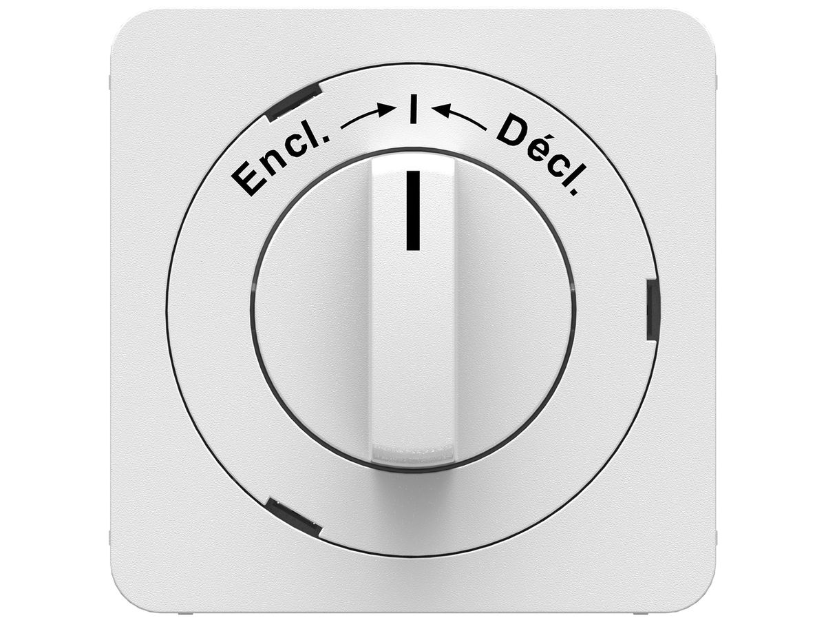 Frontplatte MH priamos Encl => I <= Décl. für Dreh-/Schlüsselschalter