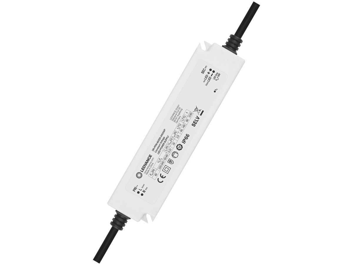 LED-Konverter LDV PERFORMANCE, 24V 60W 163×43×32mm IP66