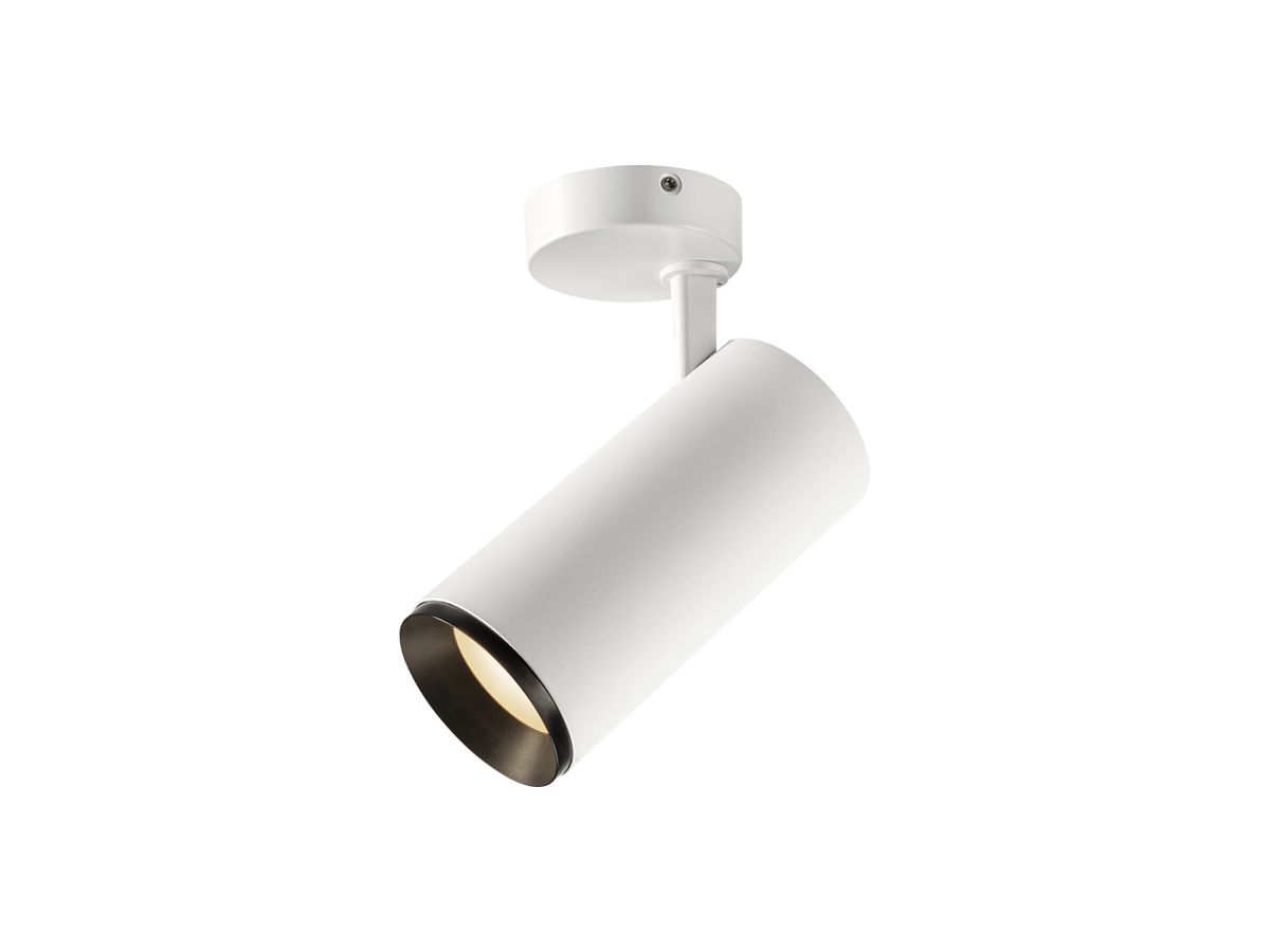 LED-Spot SLV NUMINOS SPOT L PHASE 28W 2430lm 3000K 24° Ø100×213mm weiss