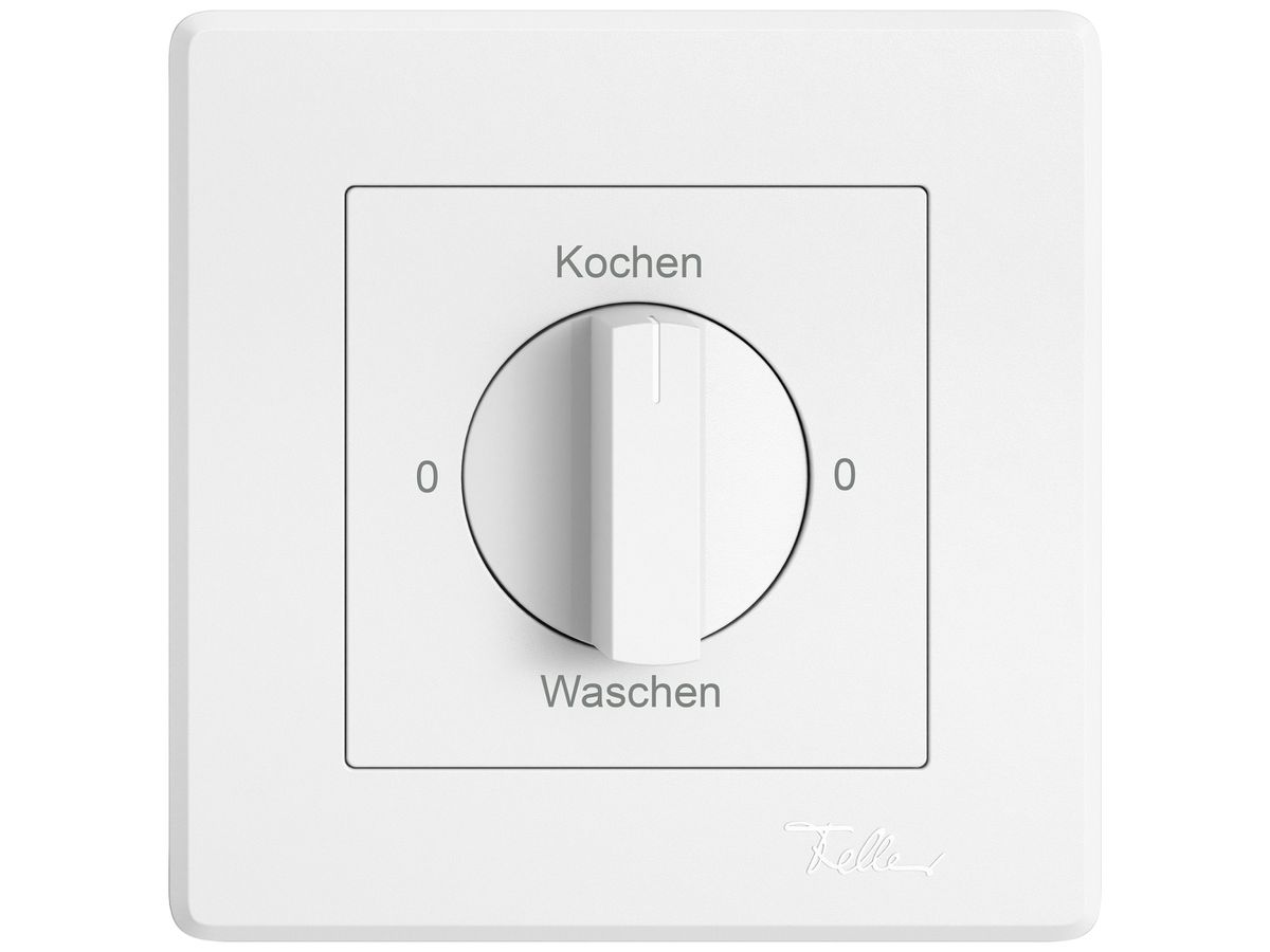 UP-Montageset EDIZIO.liv SNAPFIX® f.Drehschalter m.Griff 0-Kochen-0-Waschen ws
