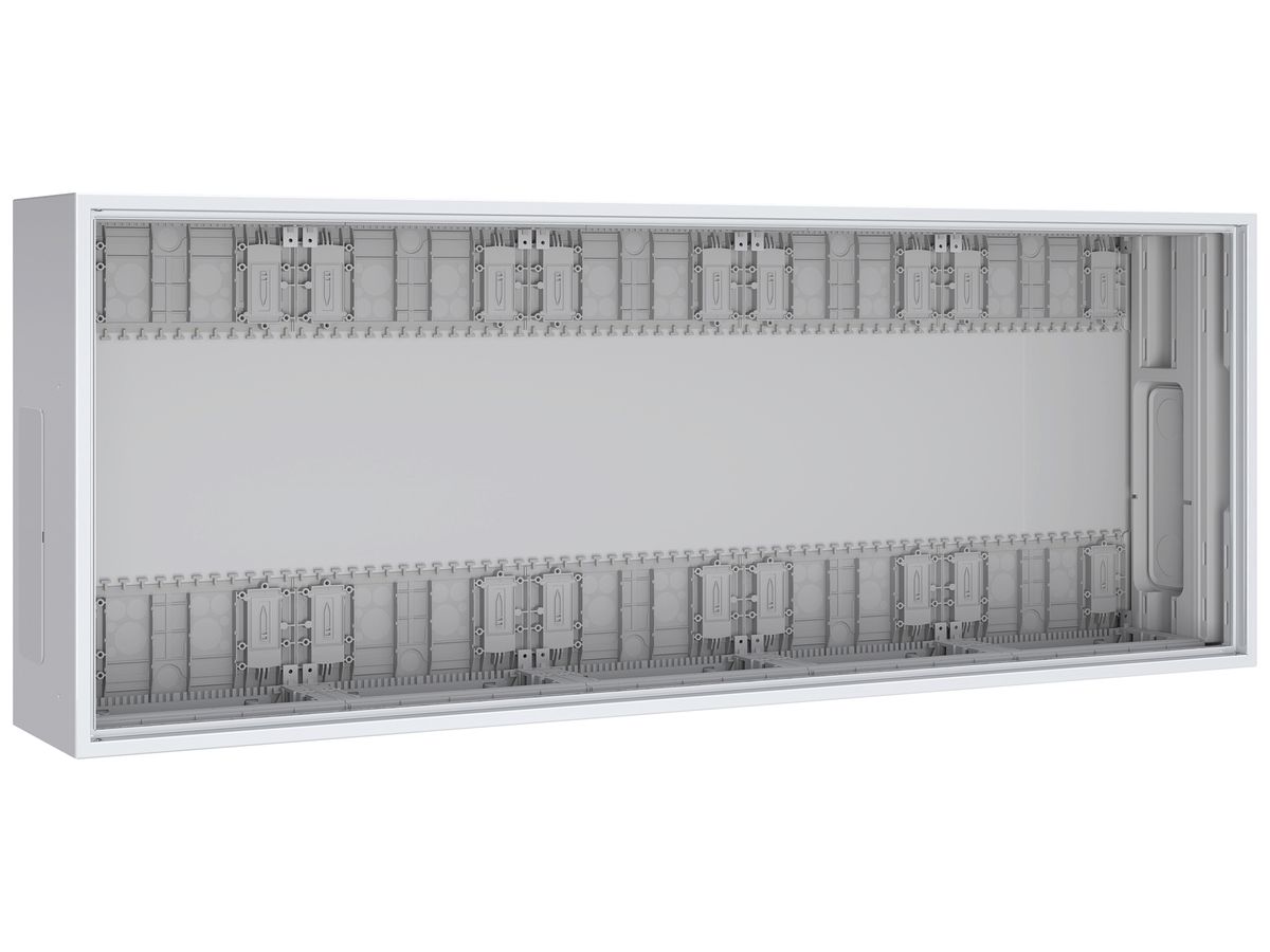 Wandgehäuse PrismaSeT XL IP30 o.Tür 1300×500×210mm 5 Felder 3 Reihen