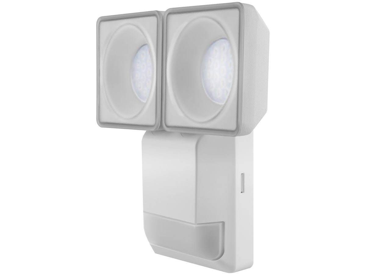 LED-Wandleuchte LDV ENDURA PRO SPOT SENSOR, 16W 840 IP55 weiss